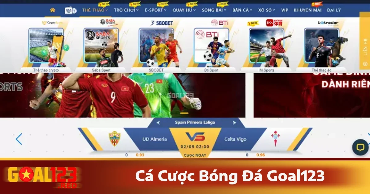 Cá Cược Bóng Đá Goal123 2 Các giải đấu hấp dẫn khi tham gia cá cược bóng đá Goal123